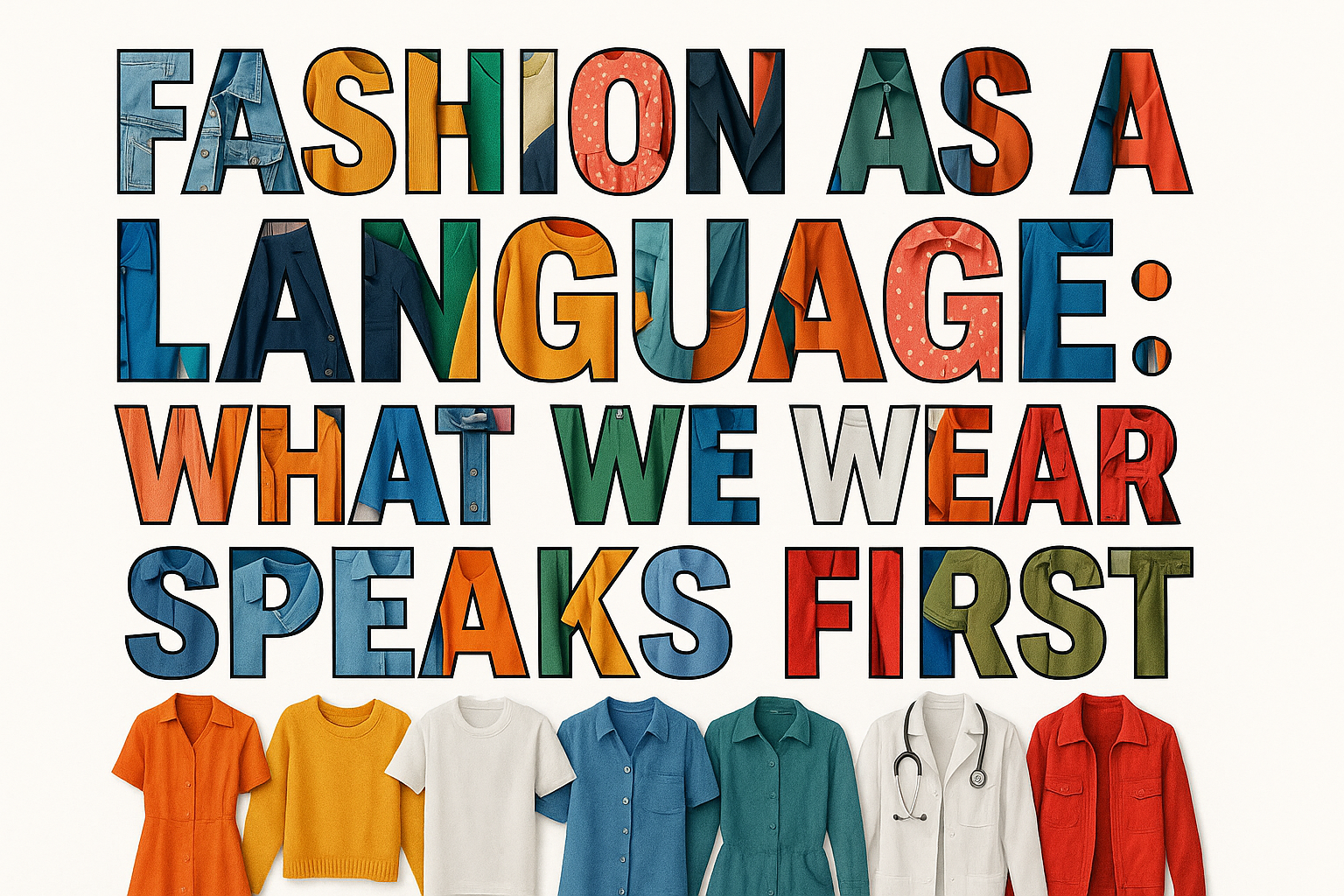 Fashion as a Language: What We Wear Speaks First