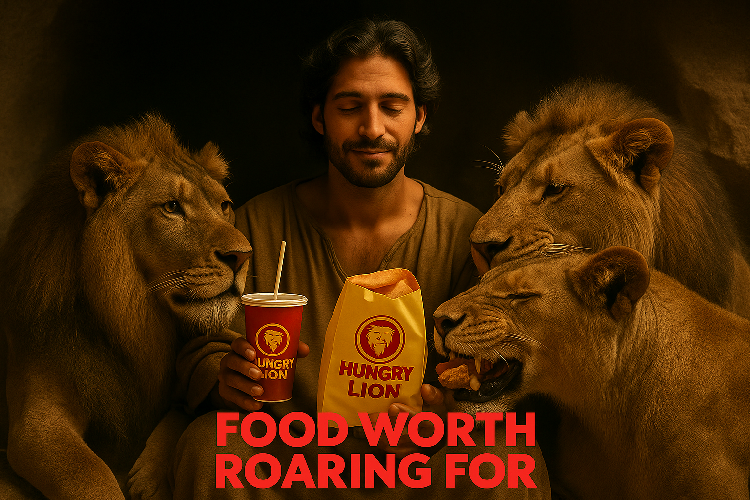 “Daniel & the Hungry Lions”